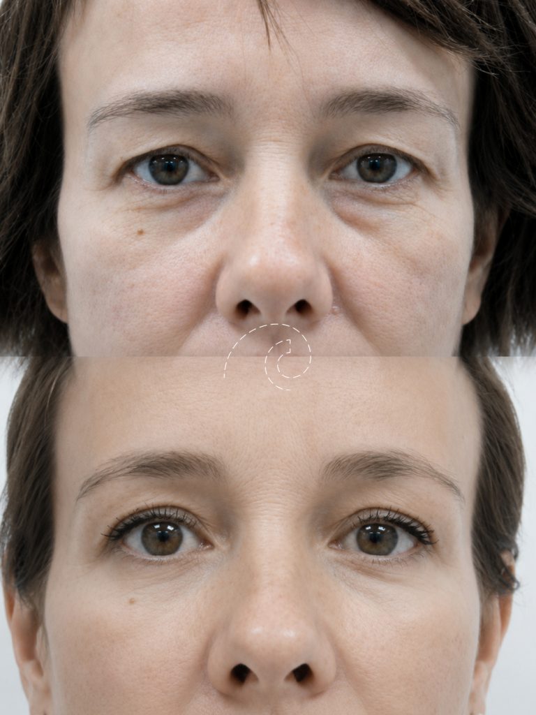 Blefaroplastia superior con láser