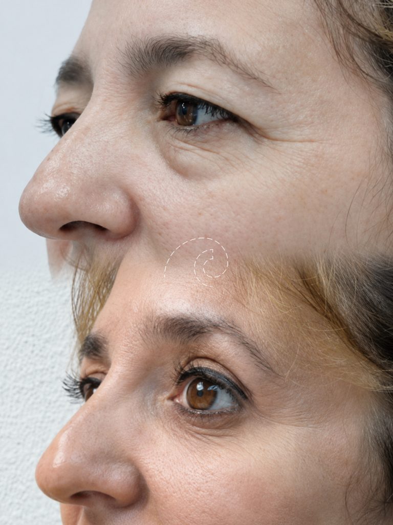 Blefaroplastia superior con láser